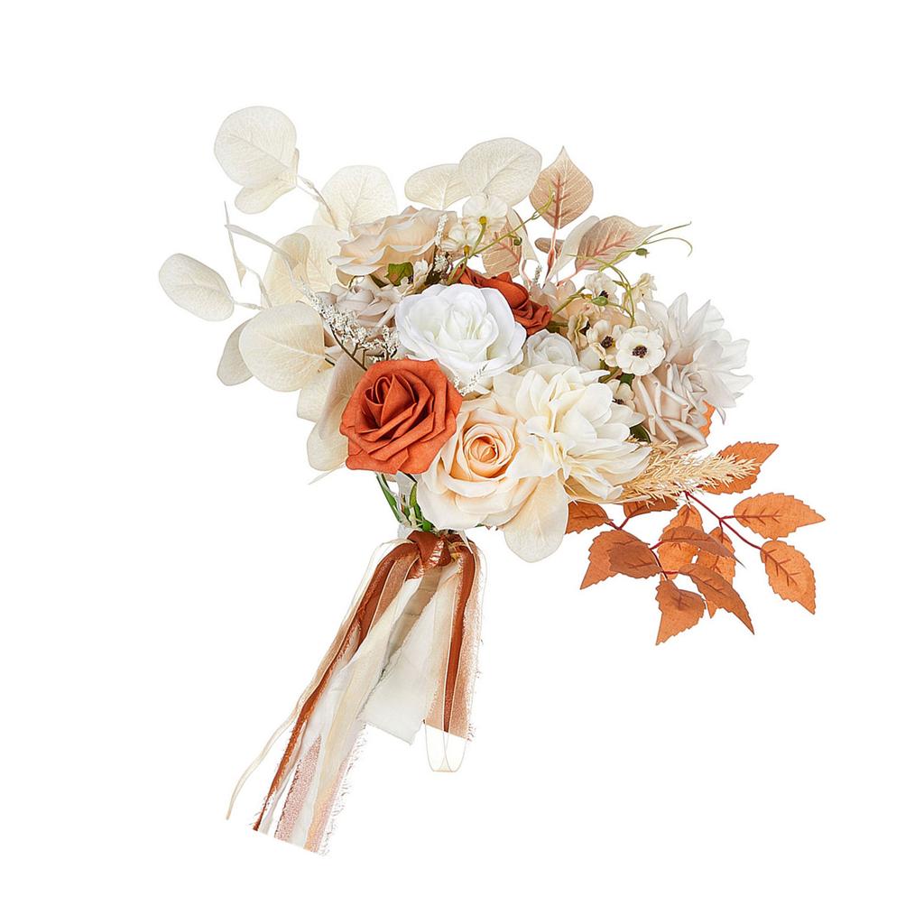 Elegant Bridal Bouquet Corsage Stylish Wrist Flower Artificial Flower Corsages Bridal Bouquet for Wedding Day