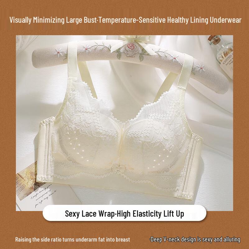 YUZHAOLIN Women s Wireless Minimizer Bra 34BC