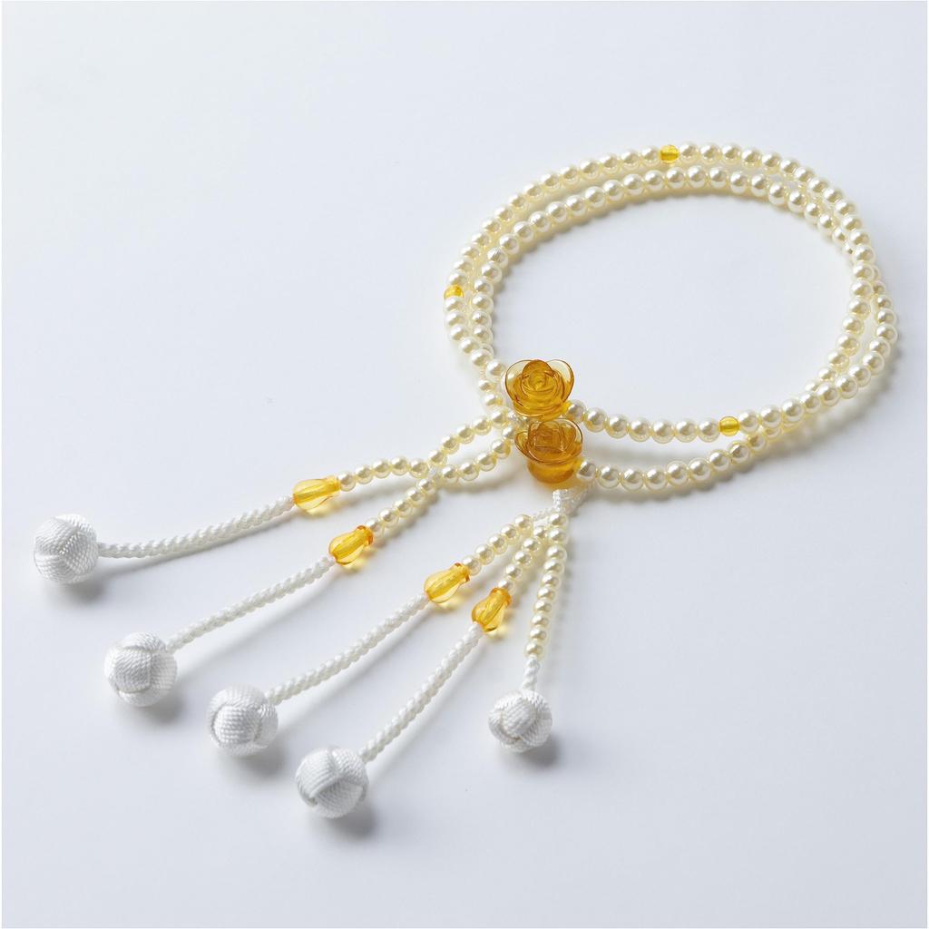 Kongodo Damen Rosenkranz, Bunter Kleiner 8-Zoll-Kunststoff-Rosenkranz (Kisuka)