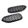 Diamond Style Gloss Black Front Kidney Grill Grille Fit BMW G29 Z4 2019-2024