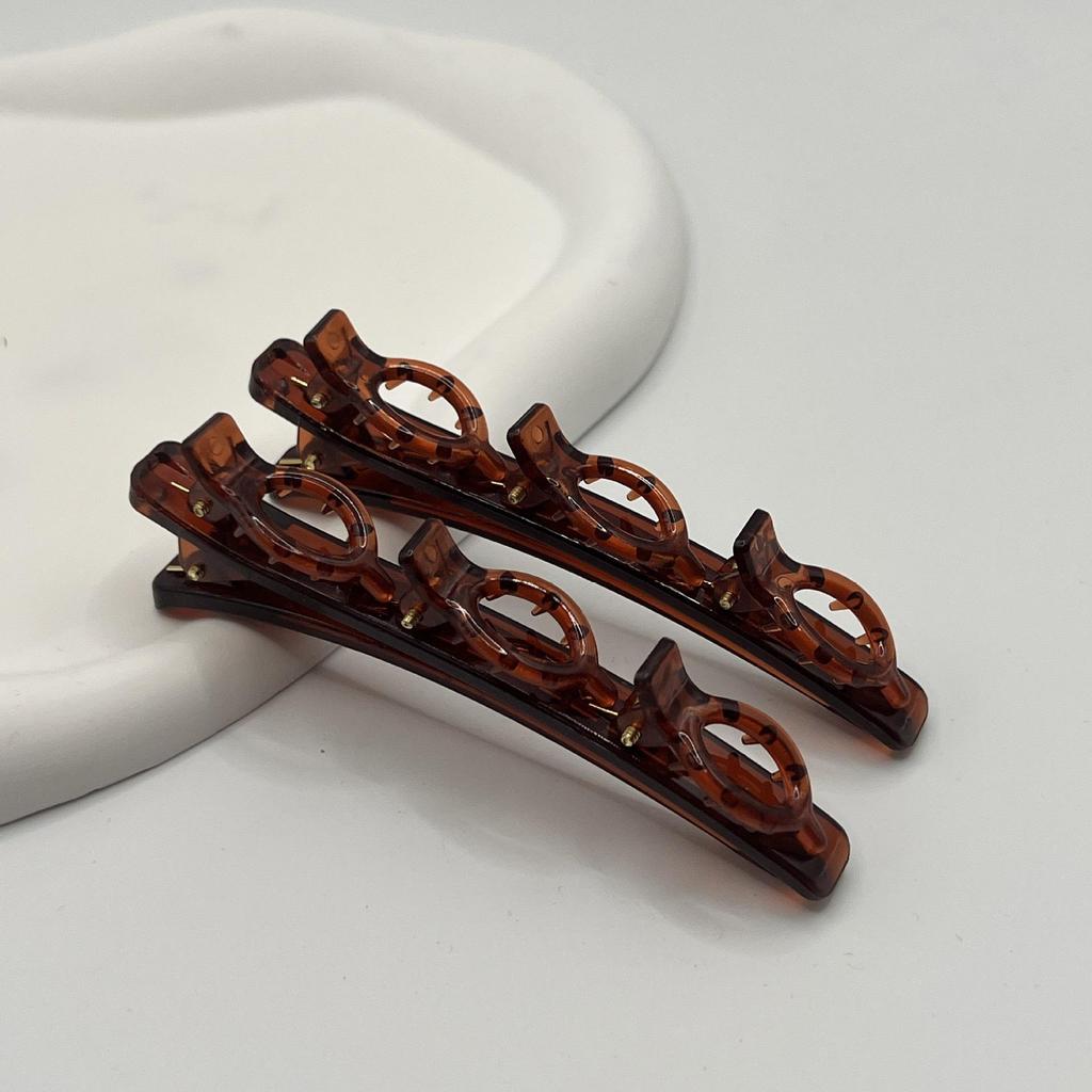Woven Headband with Small Clips for Bangs - Multi-layer Hollow Braid Hairband