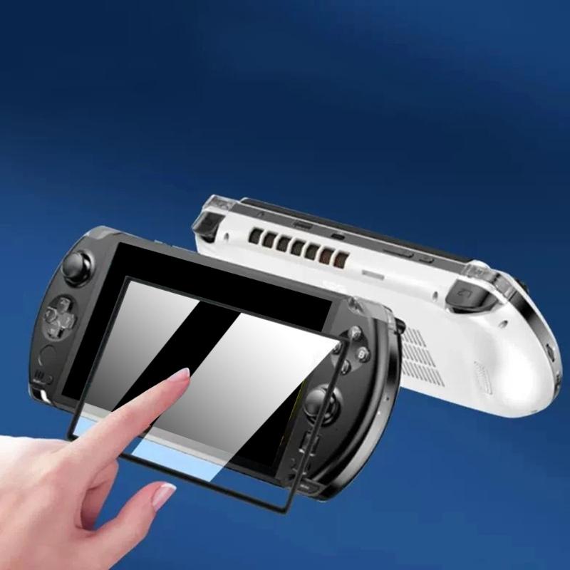Clear Tempered Glass Film Screen Protector for Win 4 Handheld Consoles Portable Gaming Systems Ensuring Smooth Gameplay