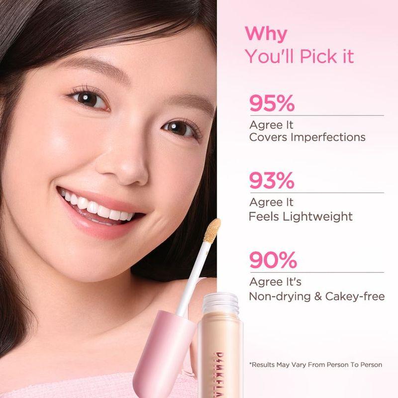 PINKFLASH - Wässriger Aufhellender Concealer - 5 Farben