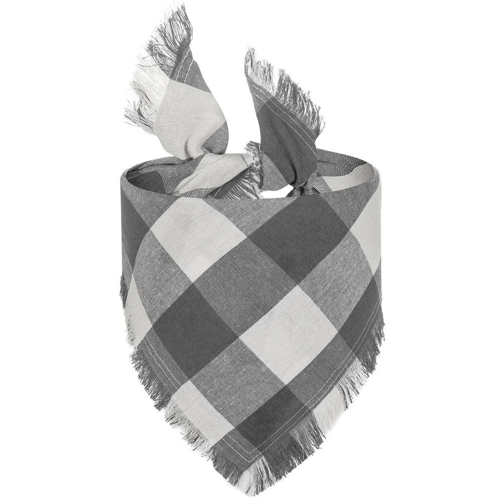 Soft Plaid Pet Scarf Bibs Breathable Dog Triangle Towel Stylish Dog Bandanas Pet Costume