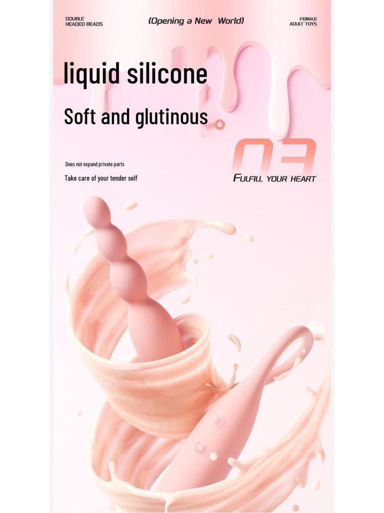 Dual-Headed Yin-Yang Vibrator, Intense Vibration for Women, Exclusive Erotic Pleasure Device