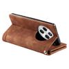 For Xiaomi Poco C75 4G/Redmi 14R 5G/14C 4G Case Zipper Pocket PU Leather Phone Cover with 9 Card Slots