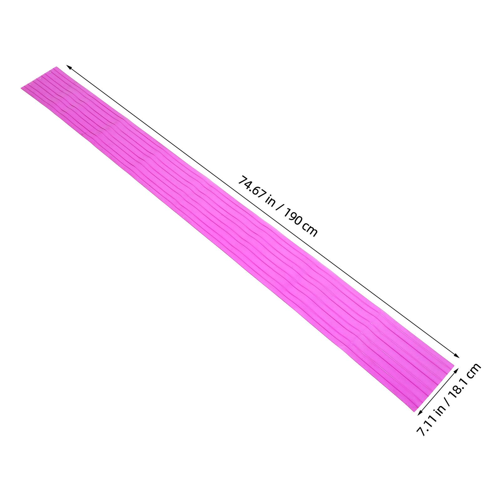 

74x7 Inch Clear PVC Dog Hanging Curtain Transparent Pet Door Flap for Kennel Partition Room Divider Energy Efficient Draft