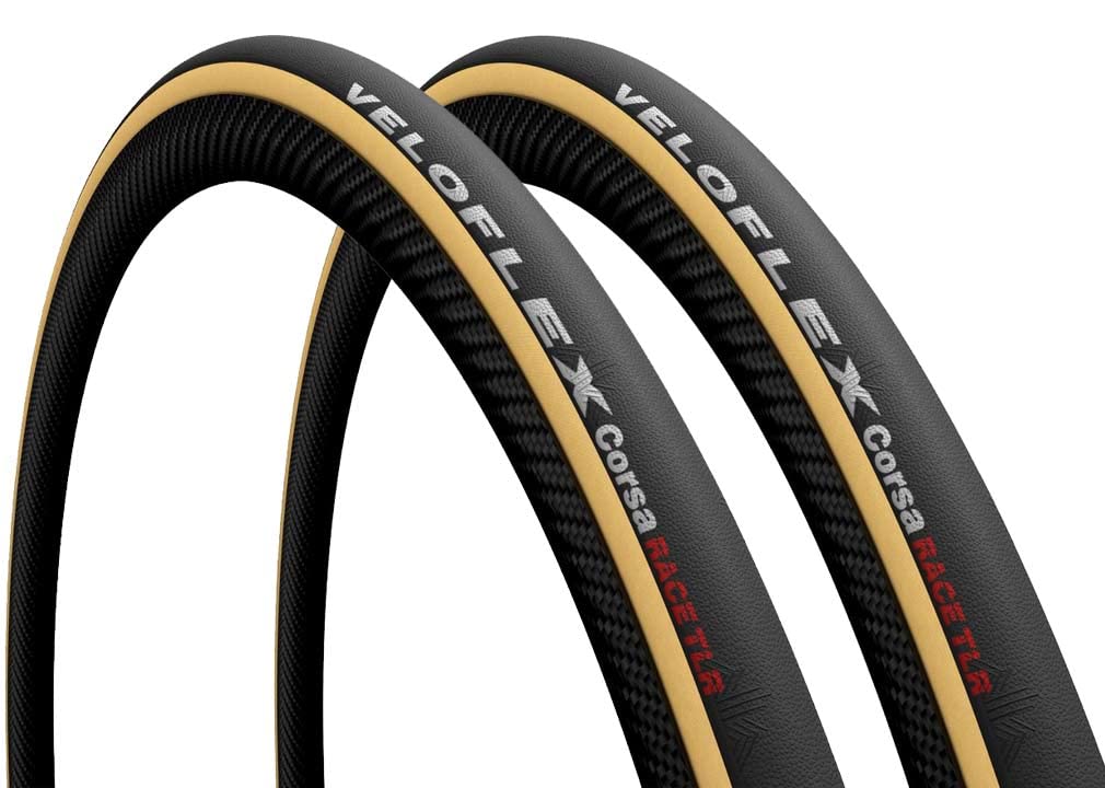 

Veloflex Corsa Race TLR Corsa Race TLR Tubeless Ready Комплект из 2 штук 700×25C (Бежевая сторона)