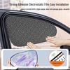 Car Sunshade Heat Insulation Curtains - Opaque Sun Visor with Electrostatic Adsorption