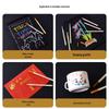 12-Color Pearlescent Soft Tip Paint Marker Set for DIY and Photo Albums