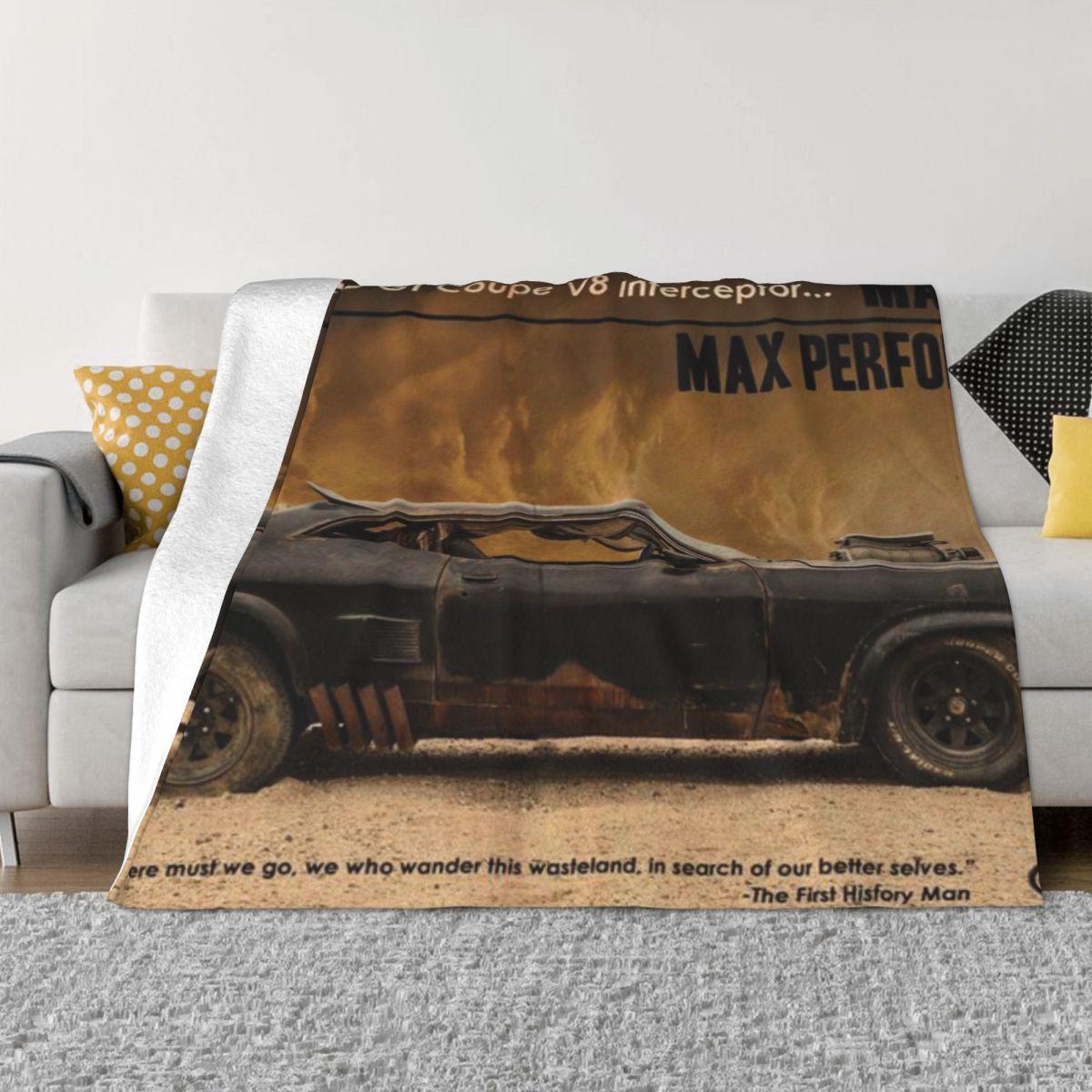 Mad Max Interceptor Custom Home Decor An Ultra-Soft Micro Fleece Blanket 50x60in