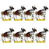 MOC Medieval Military Building Blocks Cavalry Regiment Knight Horse Animal Accessories Set Mini Bricks Buy Goods Boy Toy Gift