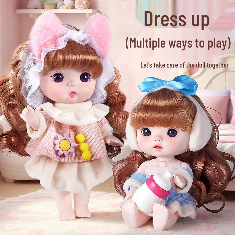 2025 Hot-Selling Simulation Baby Stroller Doll Toy for Girls