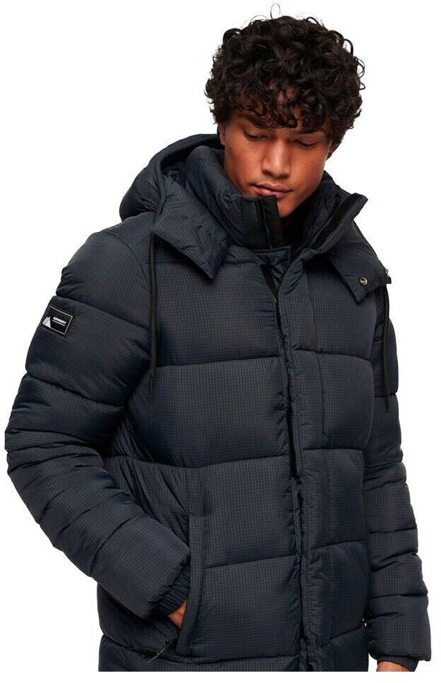 Зимняя куртка Superdry Rips Longline Puffer Jacket (M5011759A) серый
