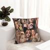 Sydney Sweeney American Actress Photo Pattern Pillow Cover Pillow Case Square Cushion Cover Pillowcases For Sofa Home Decoration