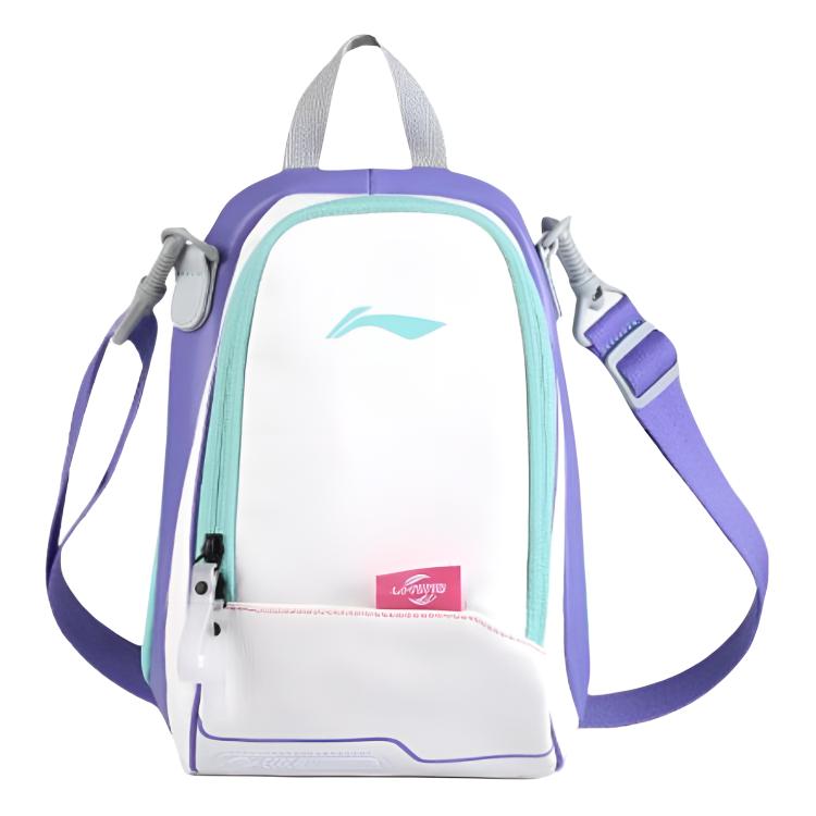 Li Ning Recycled Fiber Shoulder Bag, Crossbody Bag Regular Unisex Light Green White ABDU069-200F