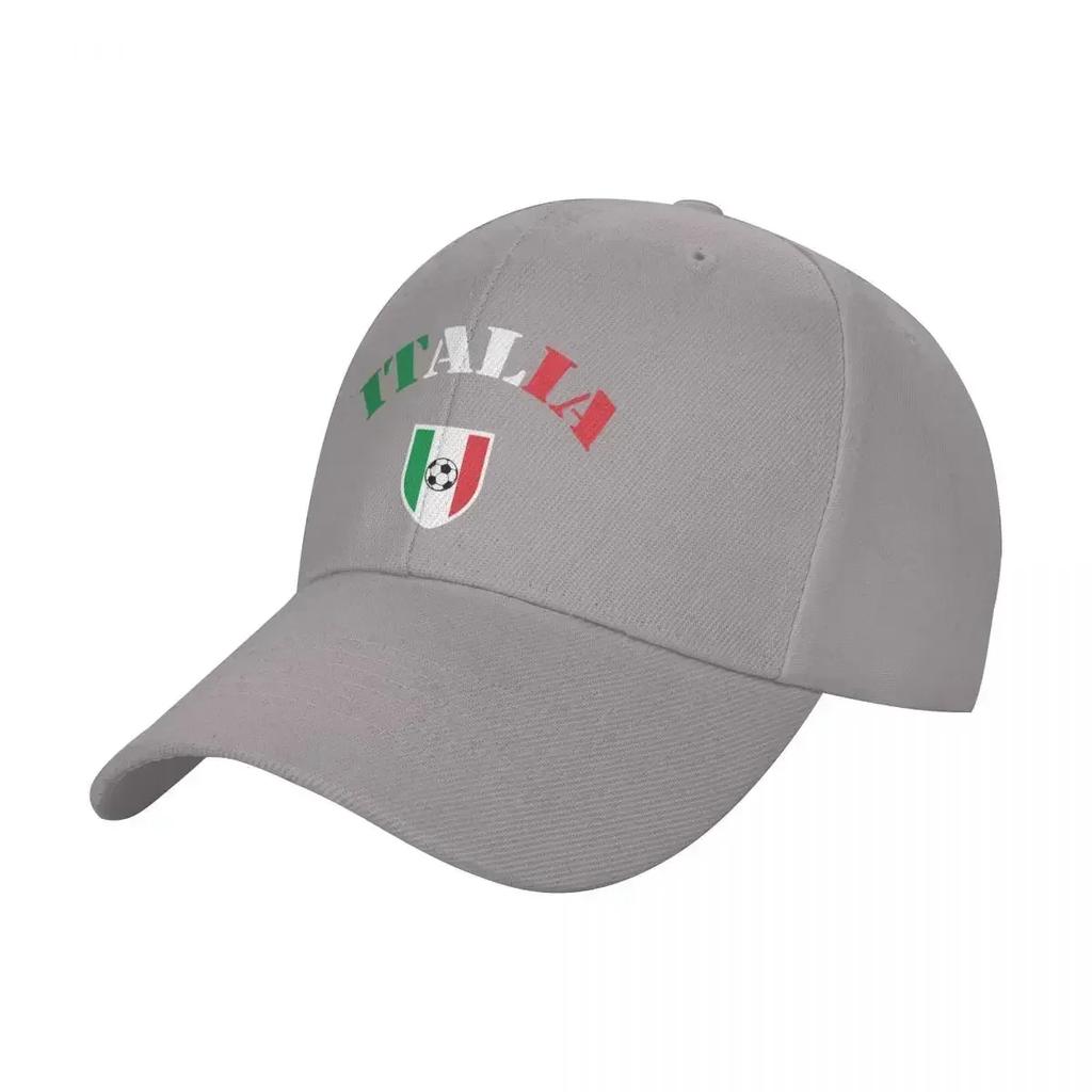 Italia Italia Bandera Italiana Gorra de Béisbol Hombres Mujeres Deporte Sombreros para el Sol Fútbol Gorra de Papá Gorras Ajustables Snapback Gorra de Papá Gorra de Primavera
