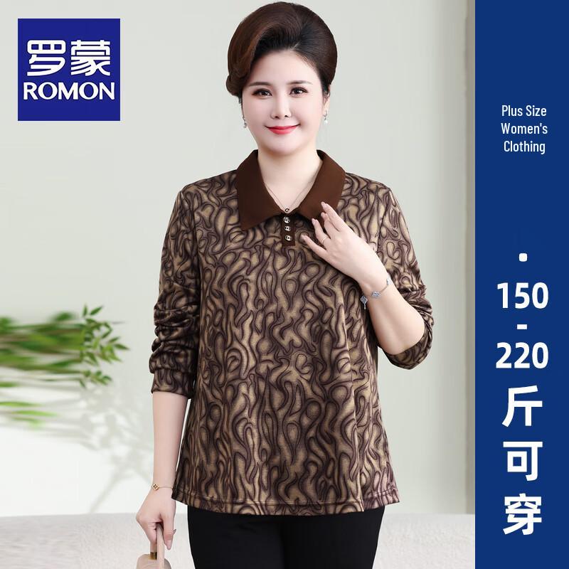 Romon Women s Plus Size Casual Shirt 7XL