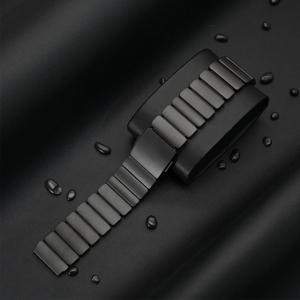 22mm Titanium Band for Huawei Watch GT6 Pro 46mm GT5Pro Luxury Bussiness Strap Metal Bracelet for Seiko for Amazfit Balance 3 2R