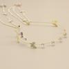 Diamond Encrusted Butterfly Tassel Hair Clasp Sweet Korean Hair Accessories Minority Fashion Bright Diamond Headbands for Girls