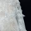 Polyester Material Eyelash Lace Fabric Floral Pattern Decorative Sewing Edging  Bridal Veils Design
