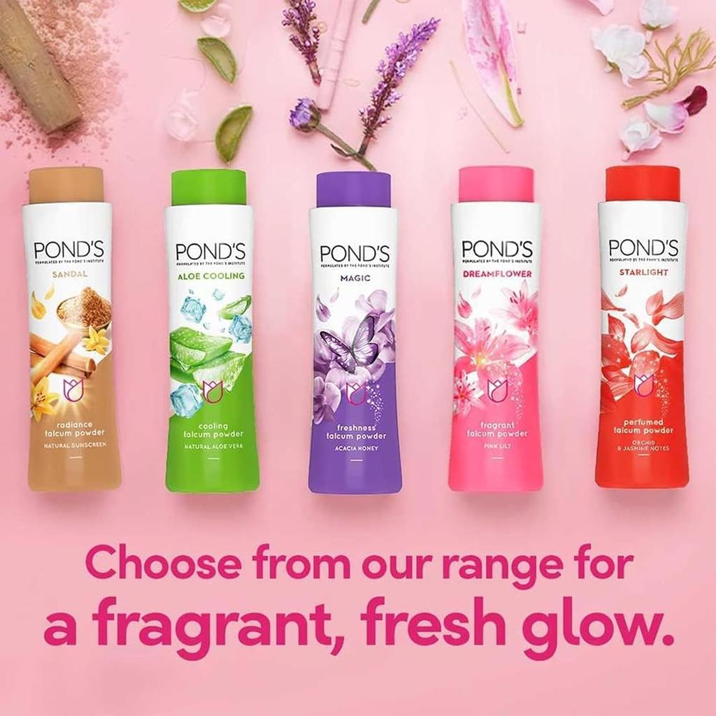 POND'S Pó de Talco Perfumado Dreamflower 100g