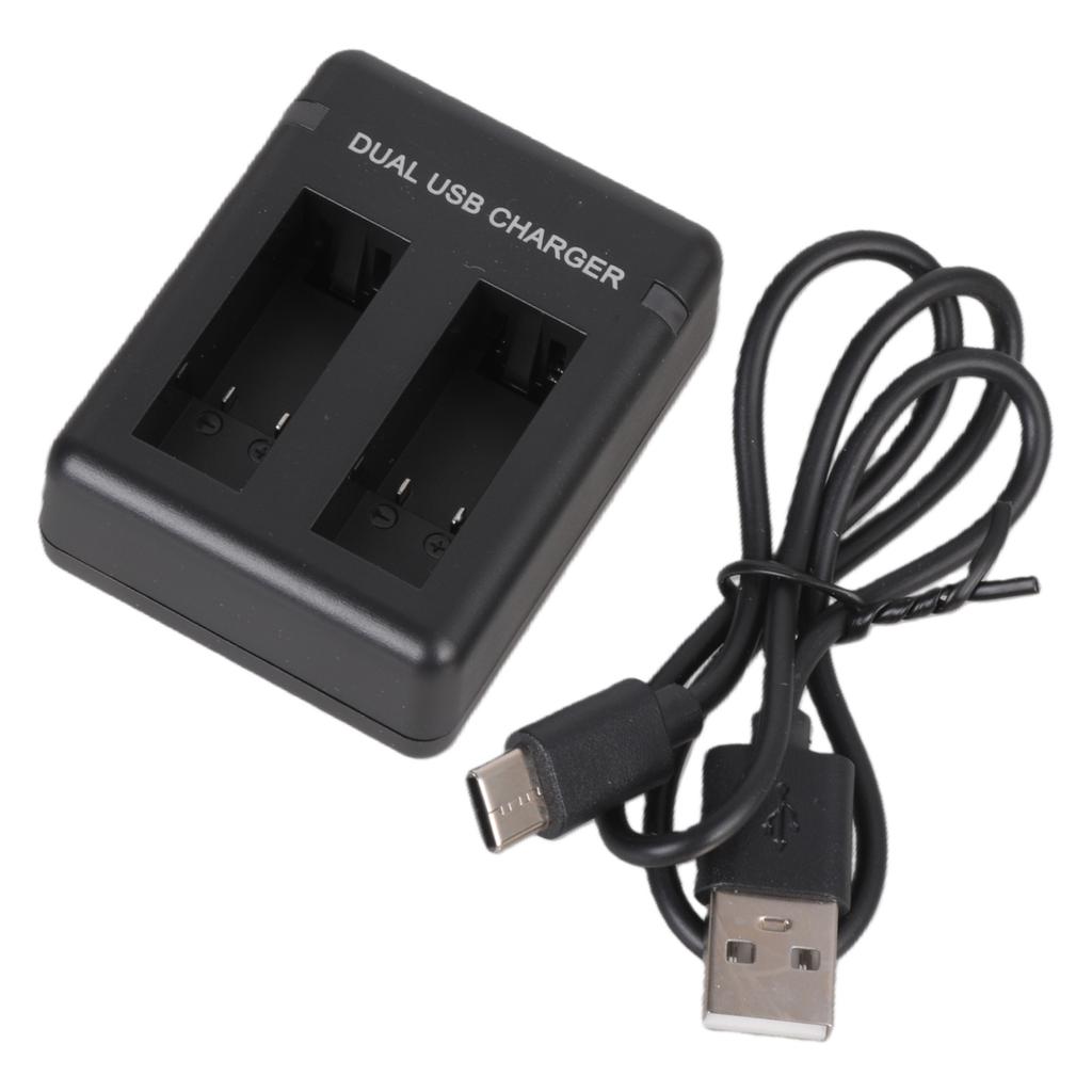 Intelligent Double Slot Battery Chargers Compatible for Batteries Offer Efficient Charging Process Extended Battery Lifes