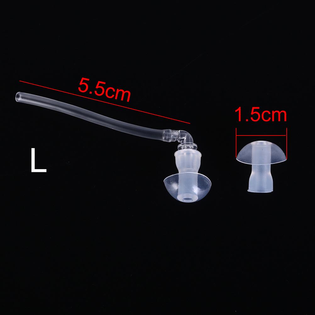 3 Size Clear Hearing Aid Earplug Tube Tubes + Domes Hearing Aids Accessories Domes With Sound