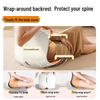 HEZHENG Lumbar Support Massage Cushion CN plug (adapter included)