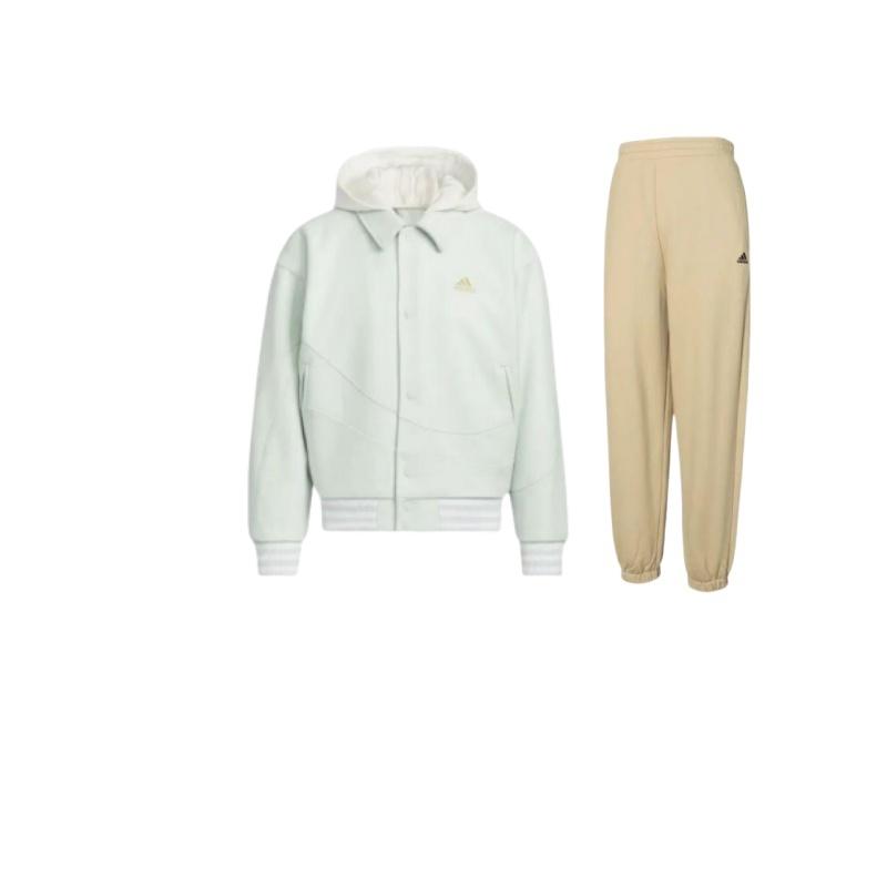 

Adidas Year Of The Dragon CNY Collection FW23 Dragon Pattern Embroidered Loose Hoodie Jacket And Elastic Cuffed Pants Casual Sports Set IV7609+-IT0211