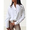 New Spring Summer Women Fashion Long Sleeve Button Shirt INS Style For Cross-border Trade