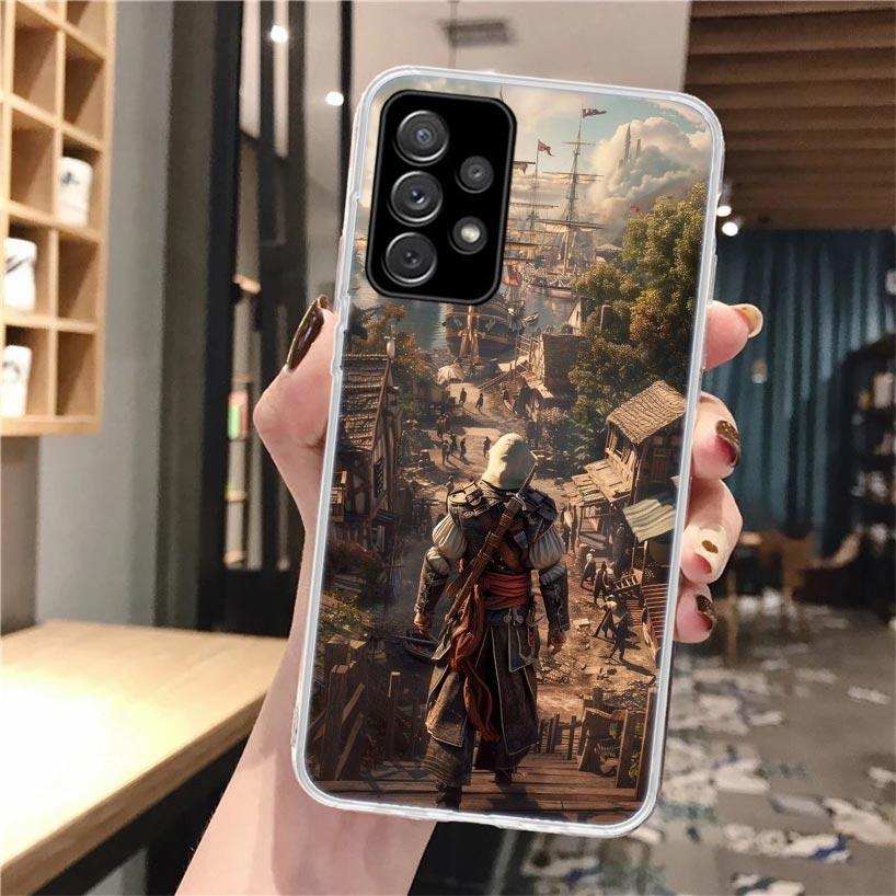 

Мягкий чехол для телефона A-Assassins Game Creed для Samsung Galaxy A52 A42 A32 A12 A22 A51 A50S A30S A20S A10S A71 A41 A31 A21S A40 A20E Samsung A71 4G