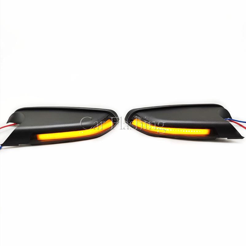 1 Set LED Rearview Mirror Indicator Blinker Light Dynamic Turn Signal For VW Polo MK4 9N 05-09 For Skoda Octavia MK2 1Z 04-10