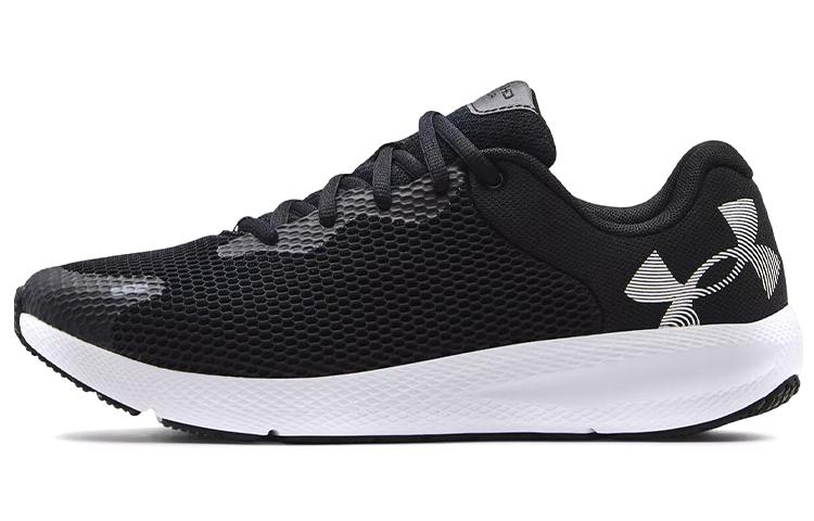 Under Armour Charged Pursuit 2 Big Logo - Black White 44.5