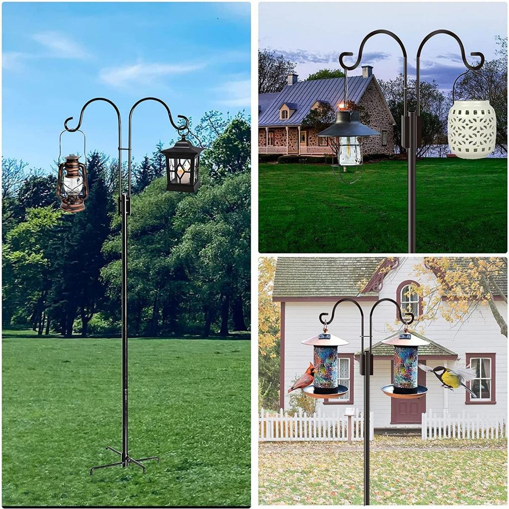 Herder Haak, Vogelvoeder Haak Met Weerbestendigheid Vlaggenmast Beugel, Heavy Duty Hangers, Vogelvoeder Accessoires Haak Voor Tuin, Achtertuin