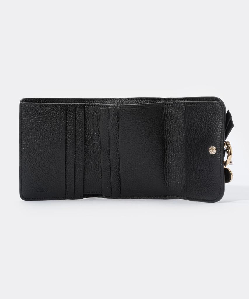wallet CHC21WP945F57 ALPHABET BLACK [Chloe] Tri-fold Women's [item]