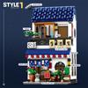 1130PCS Japanese Izakaya Building Blocks City Streetview Model Bricks Desktop Decoration Kids DIY Educational Toys Holiday Gifts