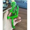 Resin Cat Dog Alien Statue With Artistic Design For Home Decor And Gift Giving