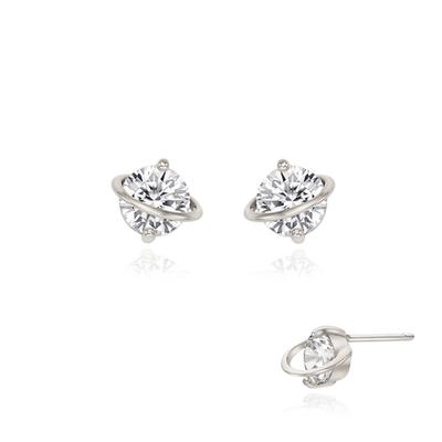 Silver Earrings Sc1779