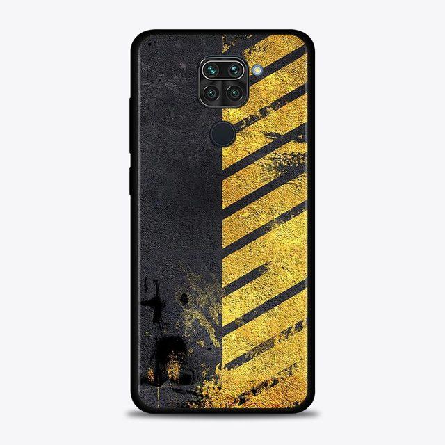 

Черный желтый модный чехол для телефона для Xiaomi Redmi Note 11 9 8 10 Pro 9s 8t 7 10pro Max чехол для Redmi 11 9 9c 9a 8 8a 7 7a Shell For Redmi Note 9S