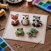 Craft 3D Beaded Animal Kit Animal Shape DIY Bead Craft Kit DIY 3D Beaded Ornament Set  Home Decor
