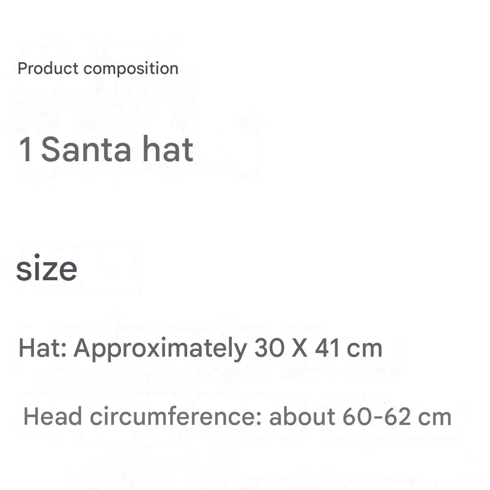 Christmas At Home Bling Bling Santa Hat Red