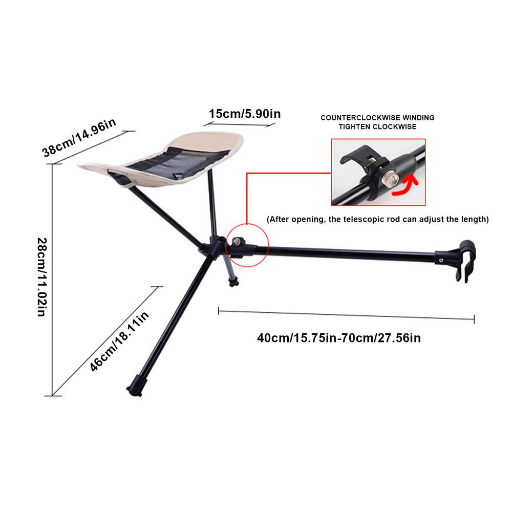 

Подставки для ног на открытом воздухе Подставка для ног Табурет для ног Складной табурет Походный стул Подставки для ног Регулируемая подставка для ног Табуреты для ног на открытом воздухе бежевый