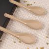 ZISIZ Thickened Biodegradable Rice Husk Disposable Spoons