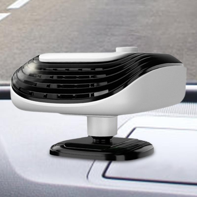 Pro většinu automobilů Odmrazovač automobilů Rotace Ventilátor Odmrazovač Odmrazovač 12V Rychlé vytápění a chlazení Přenosný ohřívač pro automobily