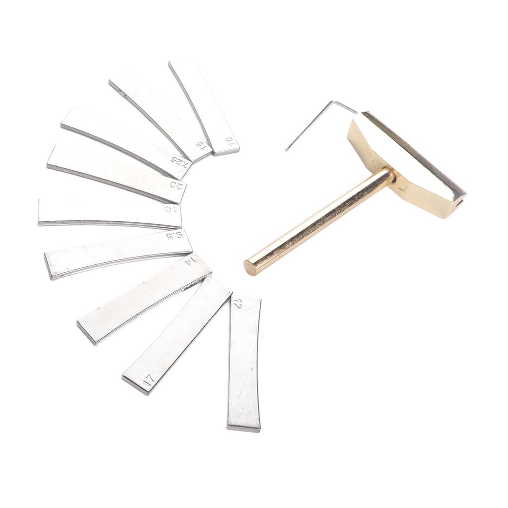 Fret Installation Set Fingerboard Fret Press Tool with Mounting Clamp Electric Guitar Repair Tools