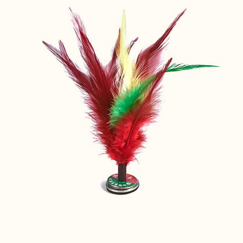 Jianzi Junshi Durable en Plumes de Poulet