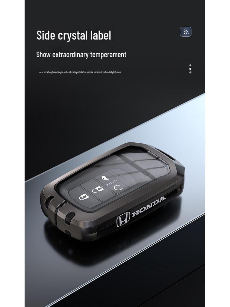 Honda Key Case Compatible with CRV, Civic, Accord, XRV, Vezel, Avancier, Breeze, UR-V, and Spirior Models