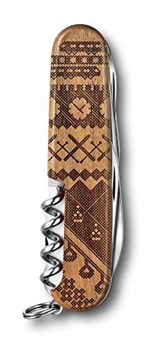 Victorinox Companion Wood Swiss Spirit Limited Edition 2023 [Official Japanese Product with Warranty] Brown 91mm