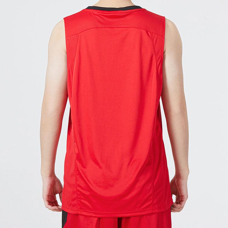 Under Armour Logo Print Training Basketball Knit Vest Men Vests Red 22500101-600